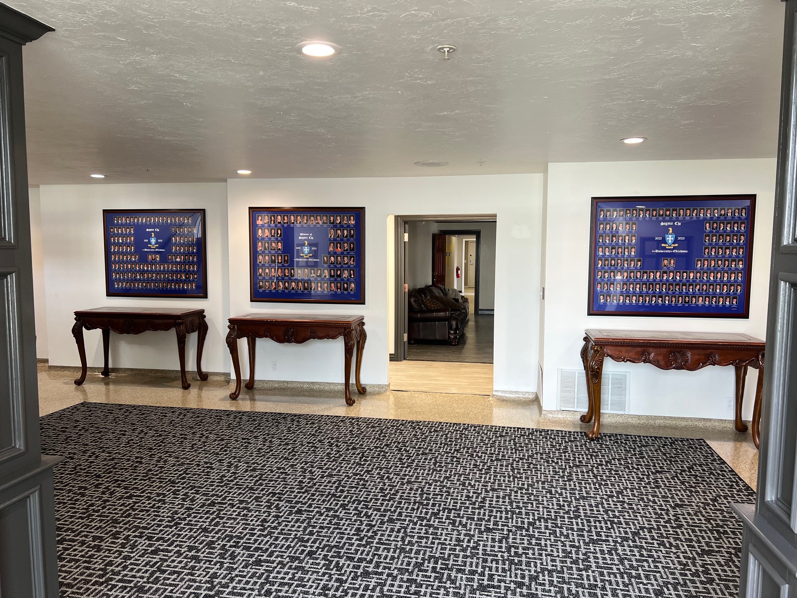 The chapter house lobby